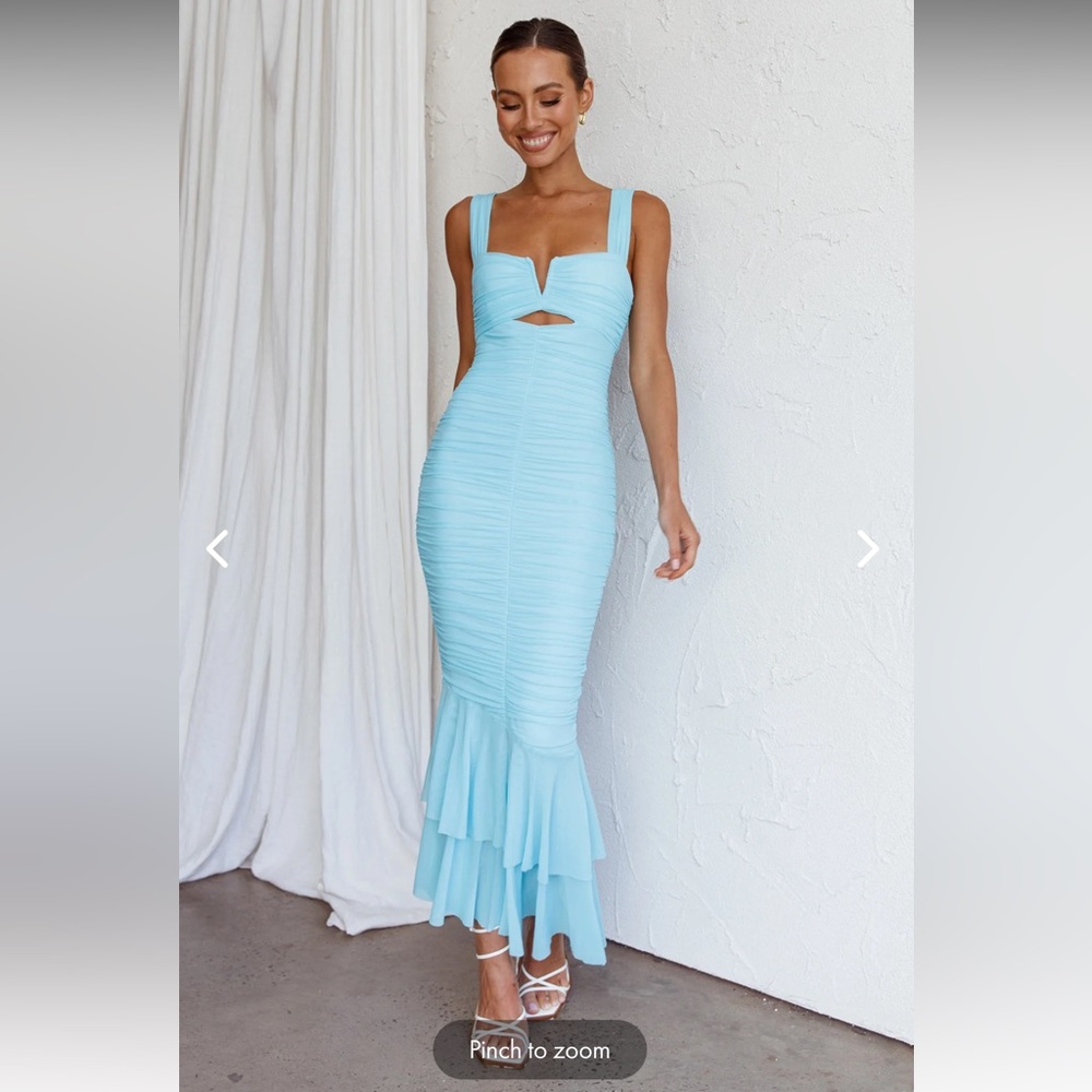 NWT tight midi dress